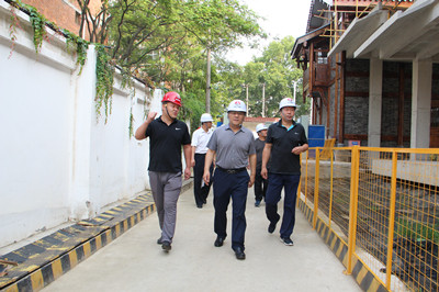 建設(shè)集團副總經(jīng)理王明智深入漢中分公司檢查指導(dǎo)工作