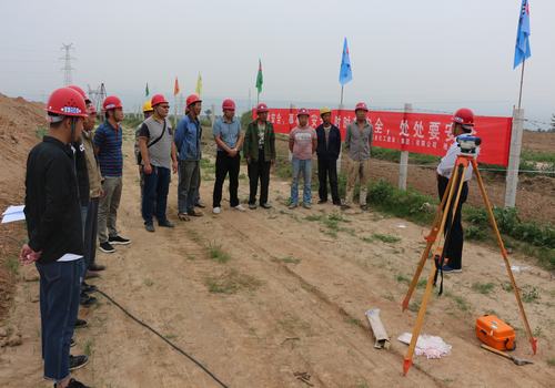 銅川210國道PPP完善項(xiàng)目服務(wù)區(qū)樁基開工