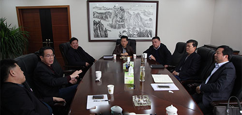 安康市住建局局長陶柏林一行蒞臨建設(shè)集團(tuán)交流座談