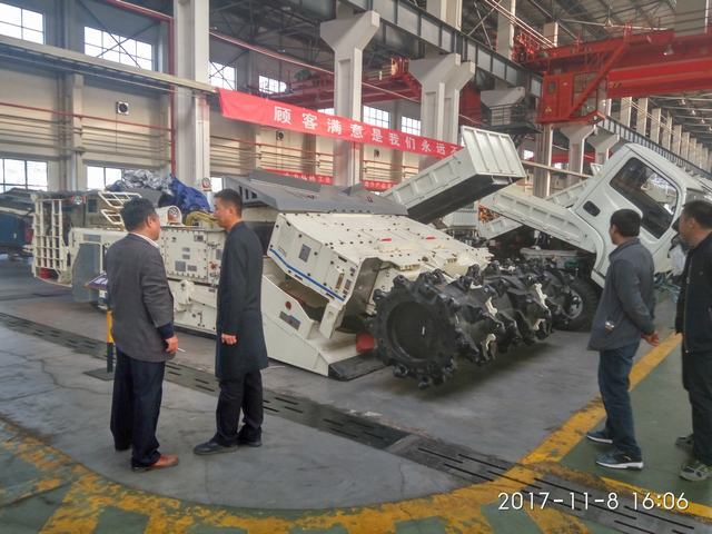 掘進公司實地考察合作單位夯實“鐵軍”保障關(guān)