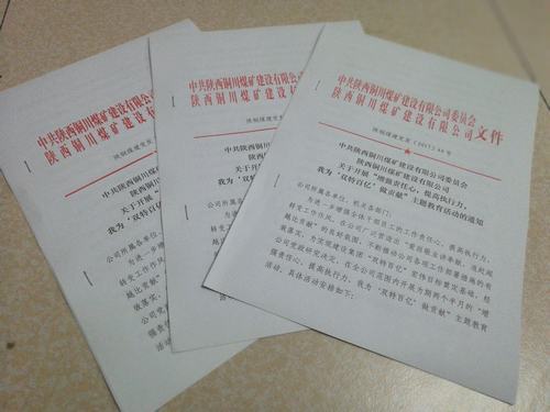 銅煤公司組織開展“增強責任心，提高執(zhí)行力，我為‘雙特百億’做貢獻”主題教育活動