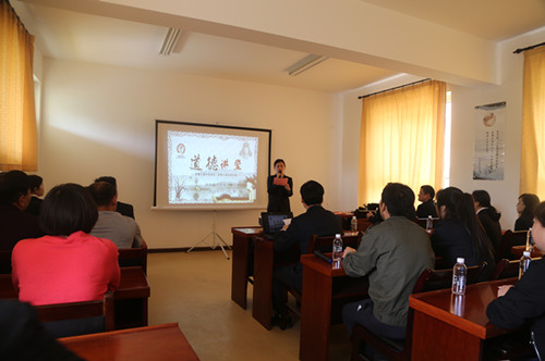 機(jī)電安裝公司:“道德講堂”走進(jìn)銅川市惠家溝村