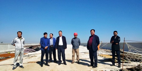 大荔縣副縣長(zhǎng)盧高昌深入G242大荔縣城過(guò)境段公路建設(shè)項(xiàng)目檢查指導(dǎo)工作