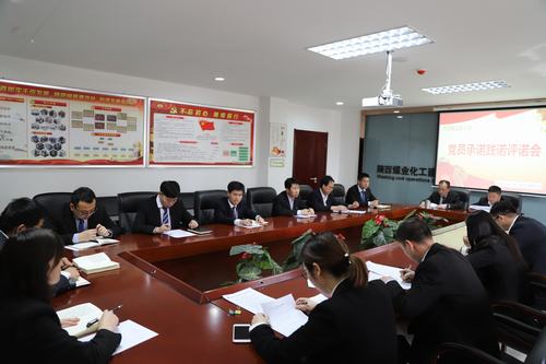 陜煤建設(shè)洗選煤分公司機(jī)關(guān)黨支部召開黨員承諾踐諾評(píng)諾專題會(huì)
