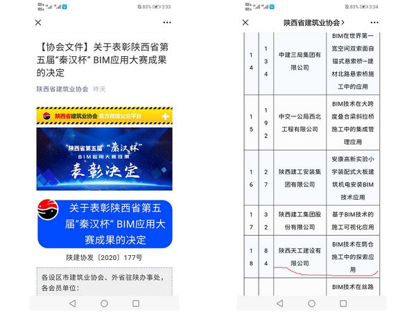 陜煤建設(shè)天工公司:BIM中心繼續(xù)榮耀