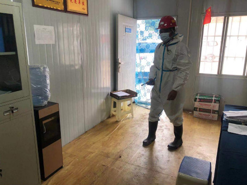 陜煤建設(shè)機(jī)電安裝公司冶坪項(xiàng)目部筑實(shí)疫情防線(xiàn)