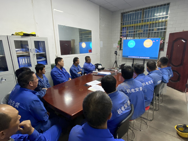 陜煤建設(shè)機(jī)電安裝公司全力以赴保安全，促生產(chǎn)