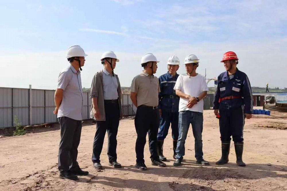 平莊煤業(yè)黨委書記、董事長杜善周深入天工公司礦建項目檢查指導(dǎo)