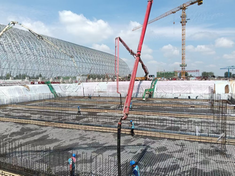 陜煤建設(shè)韓城分公司土建十六項目部:30小時連續(xù)奮戰(zhàn)完成3433立方米混凝土澆筑