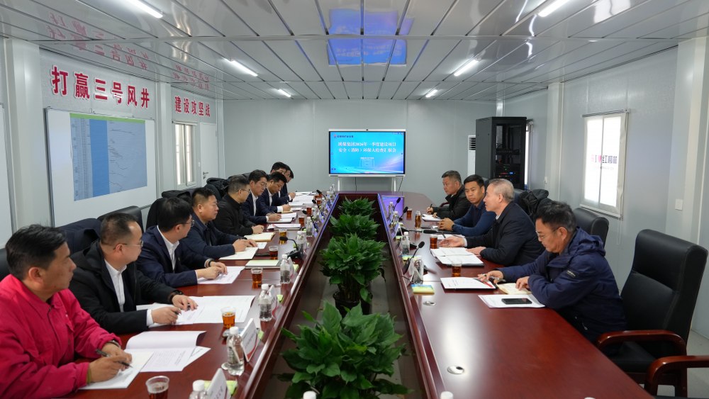 陜煤集團副總經(jīng)理宋召軍一行深入陜煤建設(shè)礦建三公司基層項目部檢查指導(dǎo)