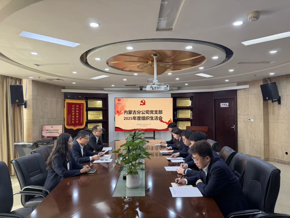 陜煤建設內(nèi)蒙古分公司召開2025年度組織生活會暨民主評議黨員工作