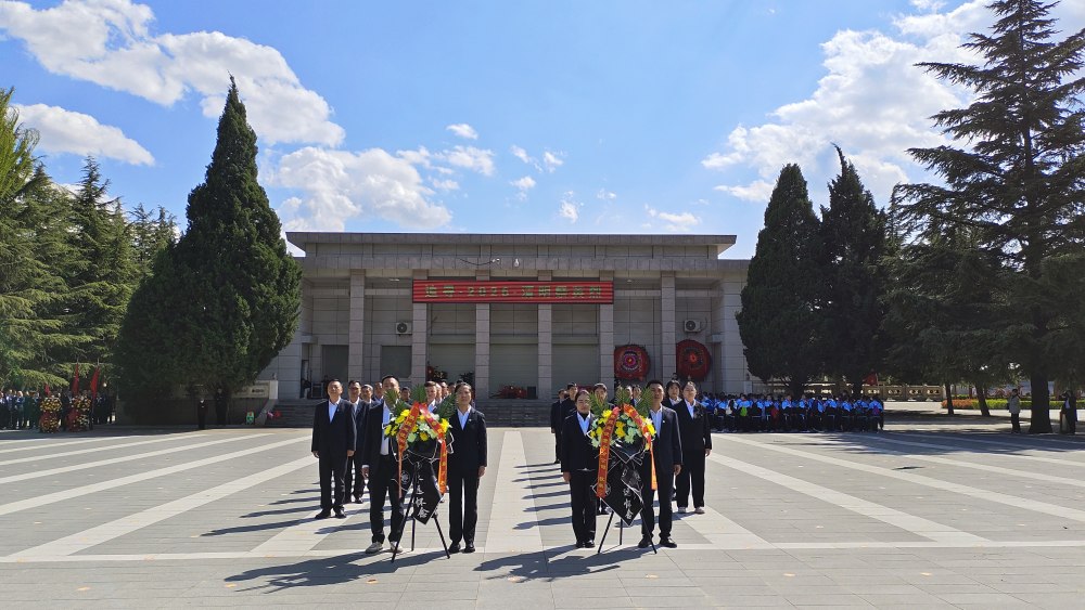 陜煤建設(shè)澄合分公司:山河清明祭英烈 紅色基因鑄匠心